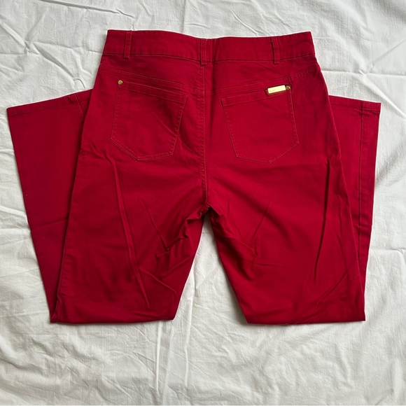 Donna Karan - DKNY Dressier Jeans - size 10 - Deep Cherry - Picture 2 of 7